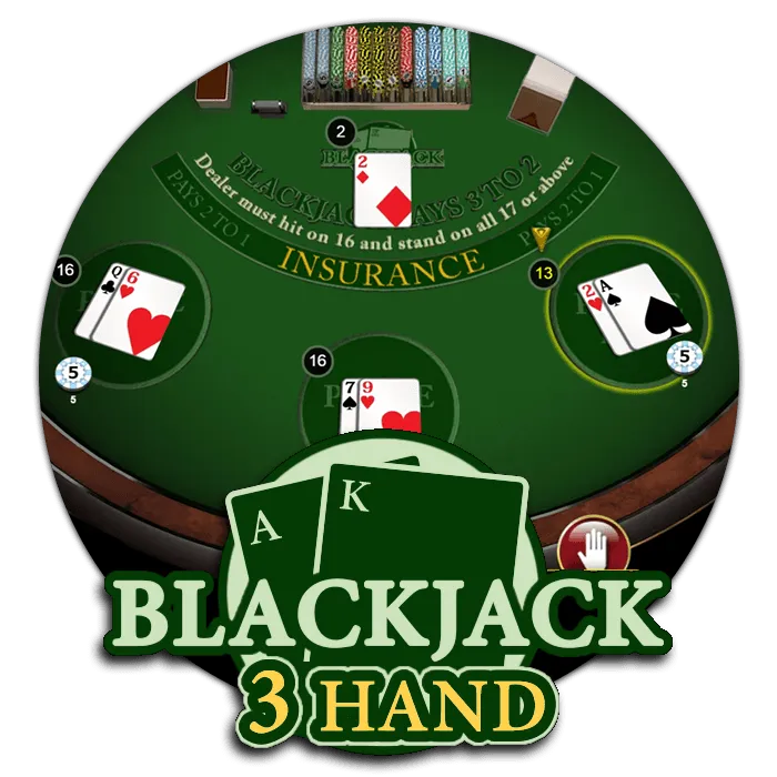Blackjack 3 Hand - IDAGENT138